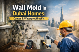Wall Mold in Dubai Homes Causes and Waterproofing Fix • #1 Waterproofing Company in Dubai & UAE